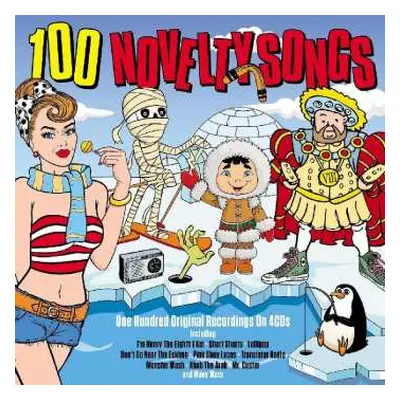 4CD Various: 100 Novelty Songs