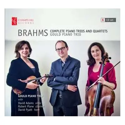 6CD Johannes Brahms: Complete Piano Trios And Quartets