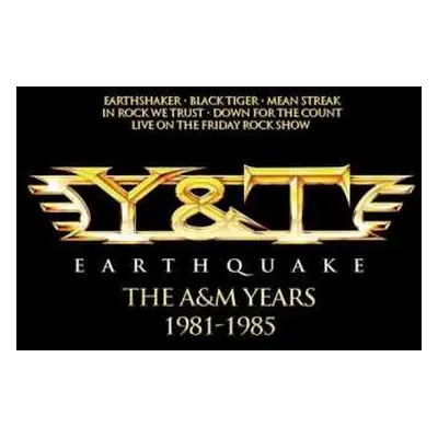 4CD/Box Set Y & T: Earthquake - The A&M Years