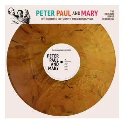 LP Peter, Paul & Mary: The Original Debut Recording LTD | NUM | CLR