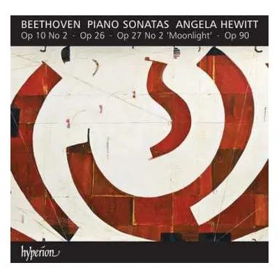 CD Angela Hewitt: Beethoven Piano Sonatas Op 10 No 2 - Op 26 - Op 27 No 2 'Moonlight' - Op 90