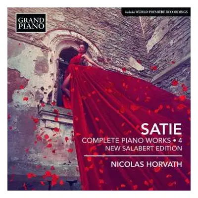 CD Erik Satie: Complete Piano Works - 4, New Salabert Edition