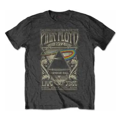 Pink Floyd Unisex T-shirt: Carnegie Hall Poster (x-small) XS