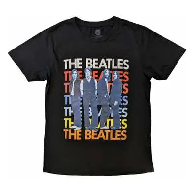 The Beatles Unisex T-shirt: Iconic Multicolour (xx-large) XXL