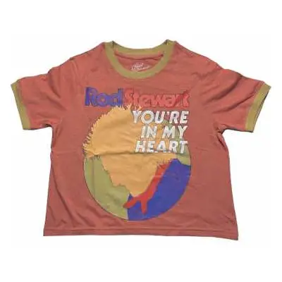 Rod Stewart Ladies Crop Top: In My Heart (x-large) XL