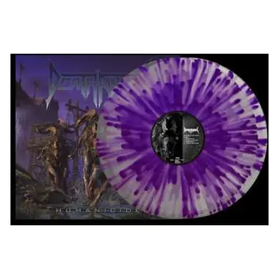 2LP Death Angel: Humanicide (ltd.2lp/clear Purple Splatter+etching)