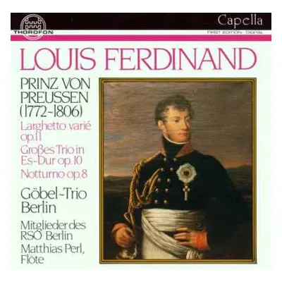 CD Louis Ferdinand Prinz Von Preussen: Notturno (septett) Op.8