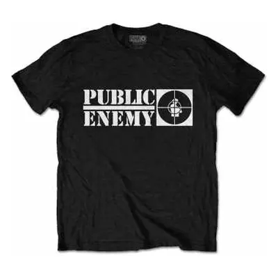 Tričko Crosshairs Logo Public Enemy L