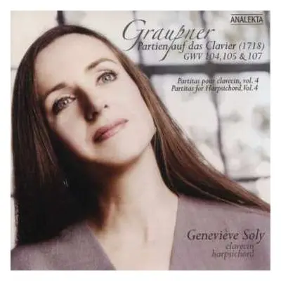 CD Christoph Graupner: Cembalo-partiten Vol.4