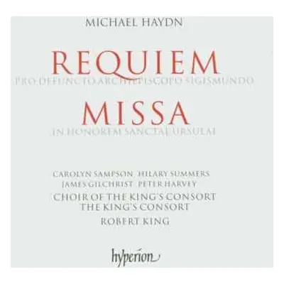 2CD The Choir Of The King's Consort: Requiem (Pro Defuncto Archiepiscopo Sigismundo) / Missa (In