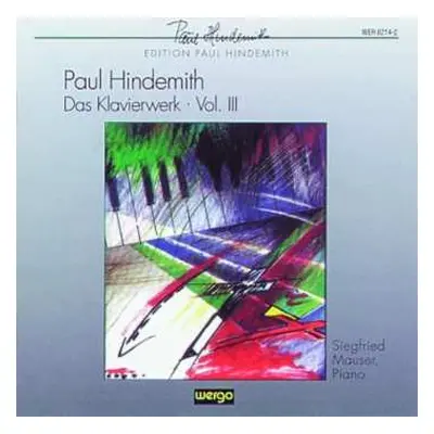 CD Paul Hindemith: Klavierwerke Vol.3