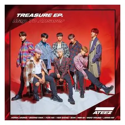 CD/DVD Ateez: Treasure Ep. Map To Answer