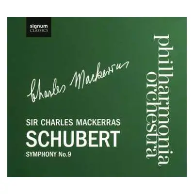 CD Franz Schubert: Symphonie Nr.9 C-dur "die Große"