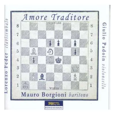 CD Johann Sebastian Bach: Mauro Borgioni - Amore Traditore