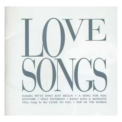 CD Carpenters: Love Songs