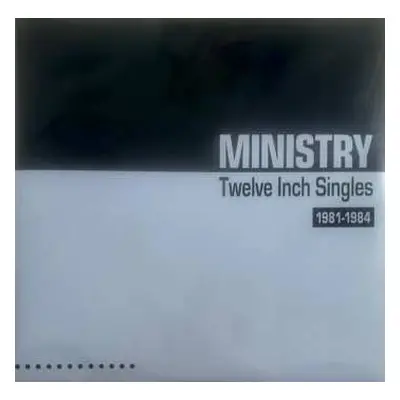 2LP Ministry: Twelve Inch Singles (1981-1984) CLR | LTD