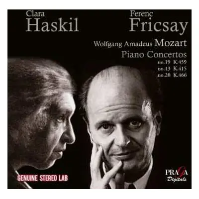 CD Wolfgang Amadeus Mozart: Klavierkonzerte Nr.13,19,20