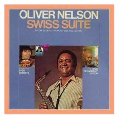 CD Oliver Nelson: Swiss Suite