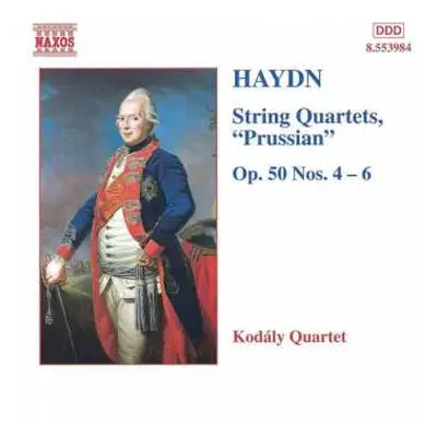 CD Joseph Haydn: String Quartets "Prussian" - Op. 50 - Nos. 4 - 6