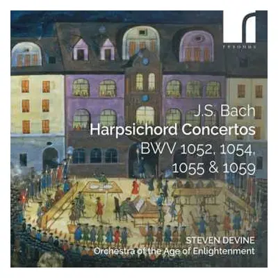 CD Johann Sebastian Bach: Harpsichord Concertos BWV 1052, 1054, 1055 & 1059