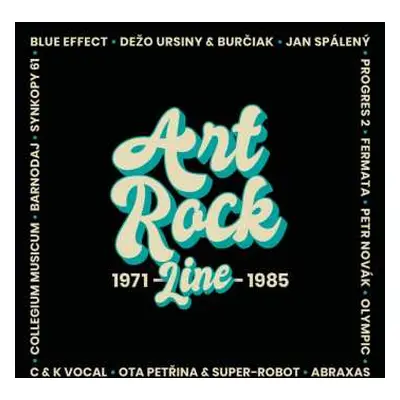 2CD Various: Art Rock Line 1971-1985