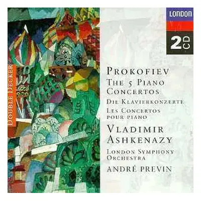 2CD Sergei Prokofiev: The 5 Piano Concertos