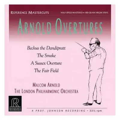 LP The London Philharmonic Orchestra: Arnold Overtures