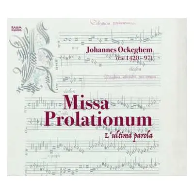 CD Johannes Ockeghem: Missa Prolationum DIGI