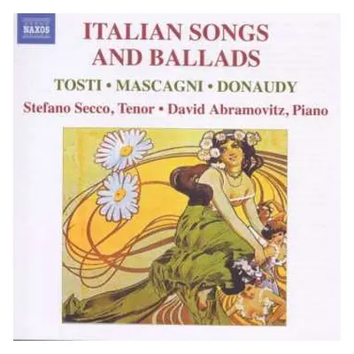 CD Francesco Paolo Tosti: Stefano Secco - Italian Songs And Ballads