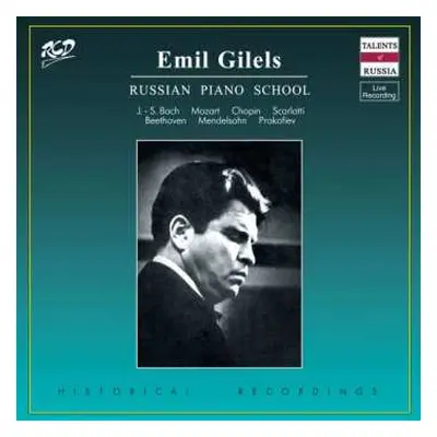 CD Domenico Scarlatti: Emil Gilels,klavier