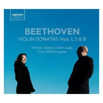 CD Ludwig van Beethoven: Violin Sonatas Nos. 1, 5 & 8