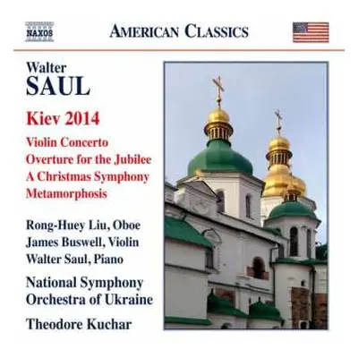 CD National Symphony Orchestra Of Ukraine: Kiev 2014 / Violin Concerto / A Christmas Symphony / 