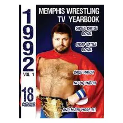 DVD Feature Film: 1992 Memphis Wrestling Tv Yearbook Vol 1