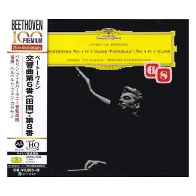 CD Ludwig van Beethoven: Symphonies No. 6 In F Major "Pastorale", No. 8 In F Major LTD