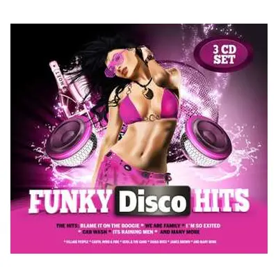 3CD Various: Funky Disco Hits