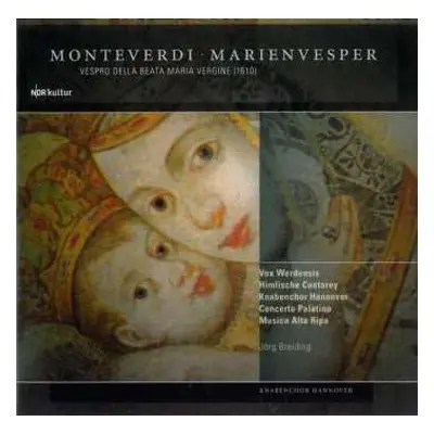 2CD Claudio Monteverdi: Marienvesper - Vespro Della Beata Maria Vergine (1610)