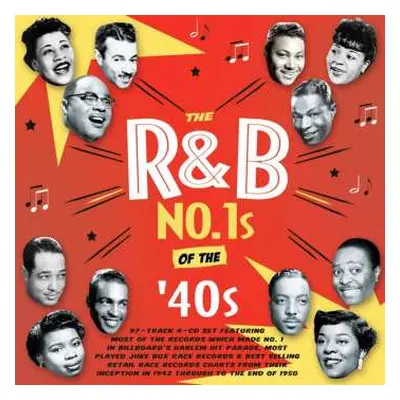 4CD Various: The R&B No. 1s Of The '40s