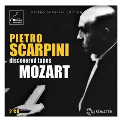 2CD Pietro Scarpini: Discovered Tapes Mozart