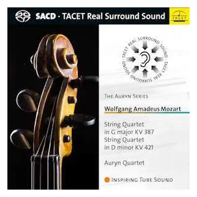 SACD Wolfgang Amadeus Mozart: String Quartet in G Major KV 387, String Quartet in D minor KV 42