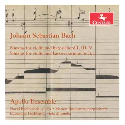 CD Johann Sebastian Bach: Sonatas