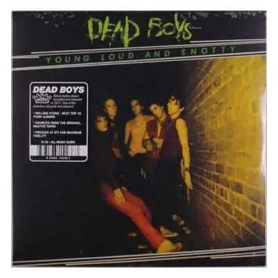 LP The Dead Boys: Young Loud And Snotty