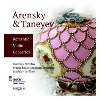 CD František Novotný: Arenskij, Tanějev: Romantické houslov