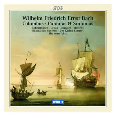 CD Howard Crook: Columbus • Cantatas Et Sinfonias