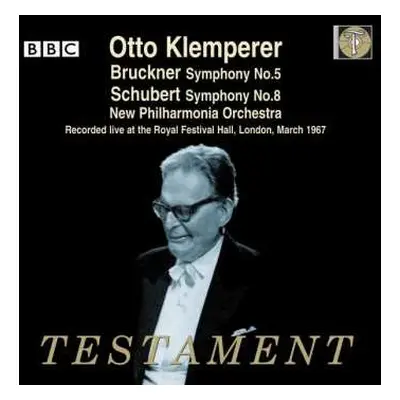 2CD Anton Bruckner: Otto Klemperer - Live At Royal Festival Hall London, März 1967