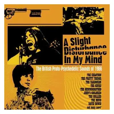 3CD/Box Set Various: A Slight Disturbance In My Mind: The British Proto-Psychedelic Sounds of 19