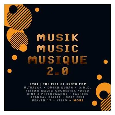 3CD/Box Set Various: Musik Music Musique 2.0 (1981 | The Rise Of Synth Pop)