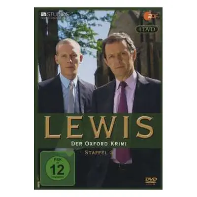 4DVD Various: Lewis: Der Oxford Krimi Staffel 3