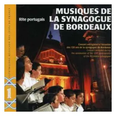 CD Various: Musiques De La Synagogue De Bordeaux