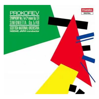 CD Sergei Prokofiev: Symphony No.7 In C # Minor Op.131 / Sinfonietta Op.5/48