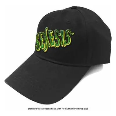 Genesis Unisex Baseball Cap: Green Classic Logo